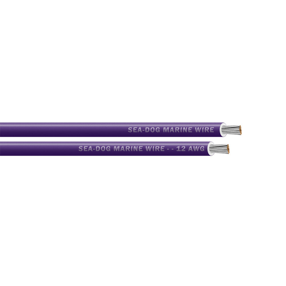 Sea-Dog 12 AWG Purple Primary Wire - 25' [8012100] Sea-Dog