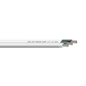 Sea-Dog 12/3 AWG Flat Triplex Wire - White/Green/Black - 750' [8012308] Sea-Dog