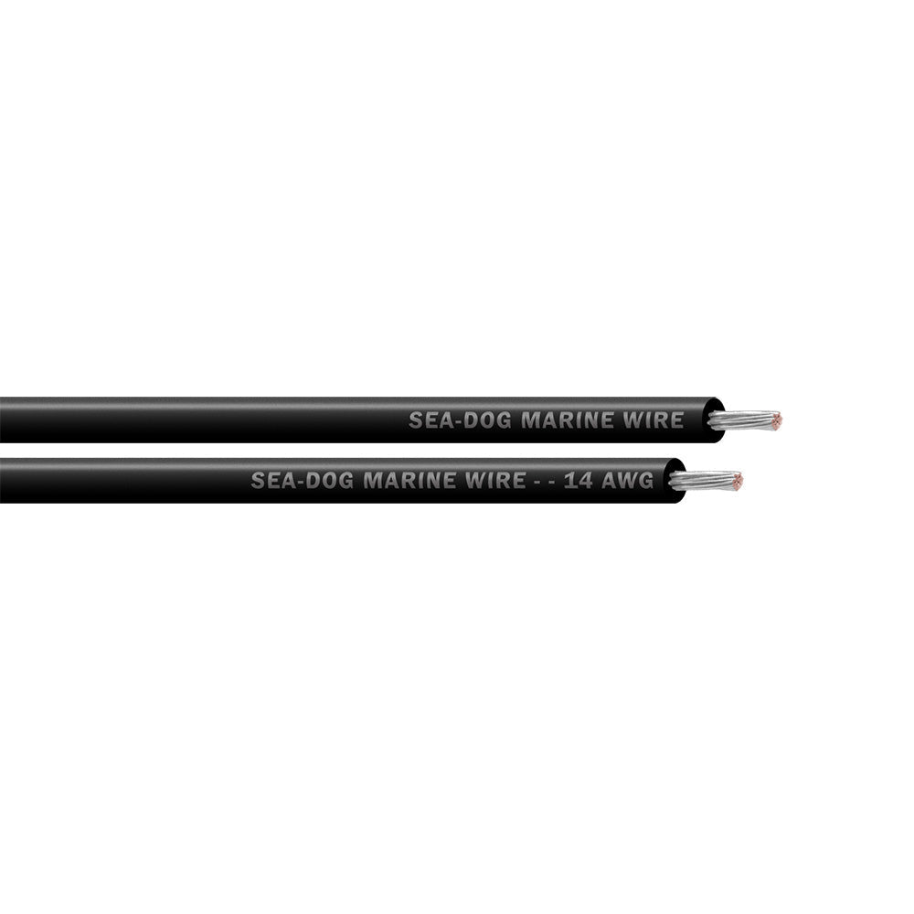 Sea-Dog 14 AWG Black Primary Wire - 100' [8014012] Sea-Dog