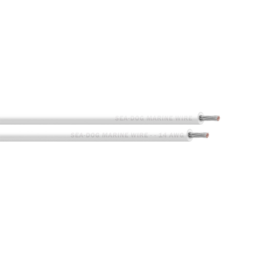 Sea-Dog 14 AWG White Primary Wire - 250' [8014054] Sea-Dog