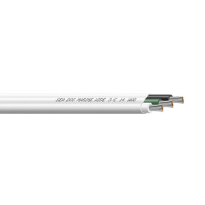 Sea-Dog 14/3 AWG Flat Triplex Wire - White/Green/Black - 100' [8014302] Sea-Dog