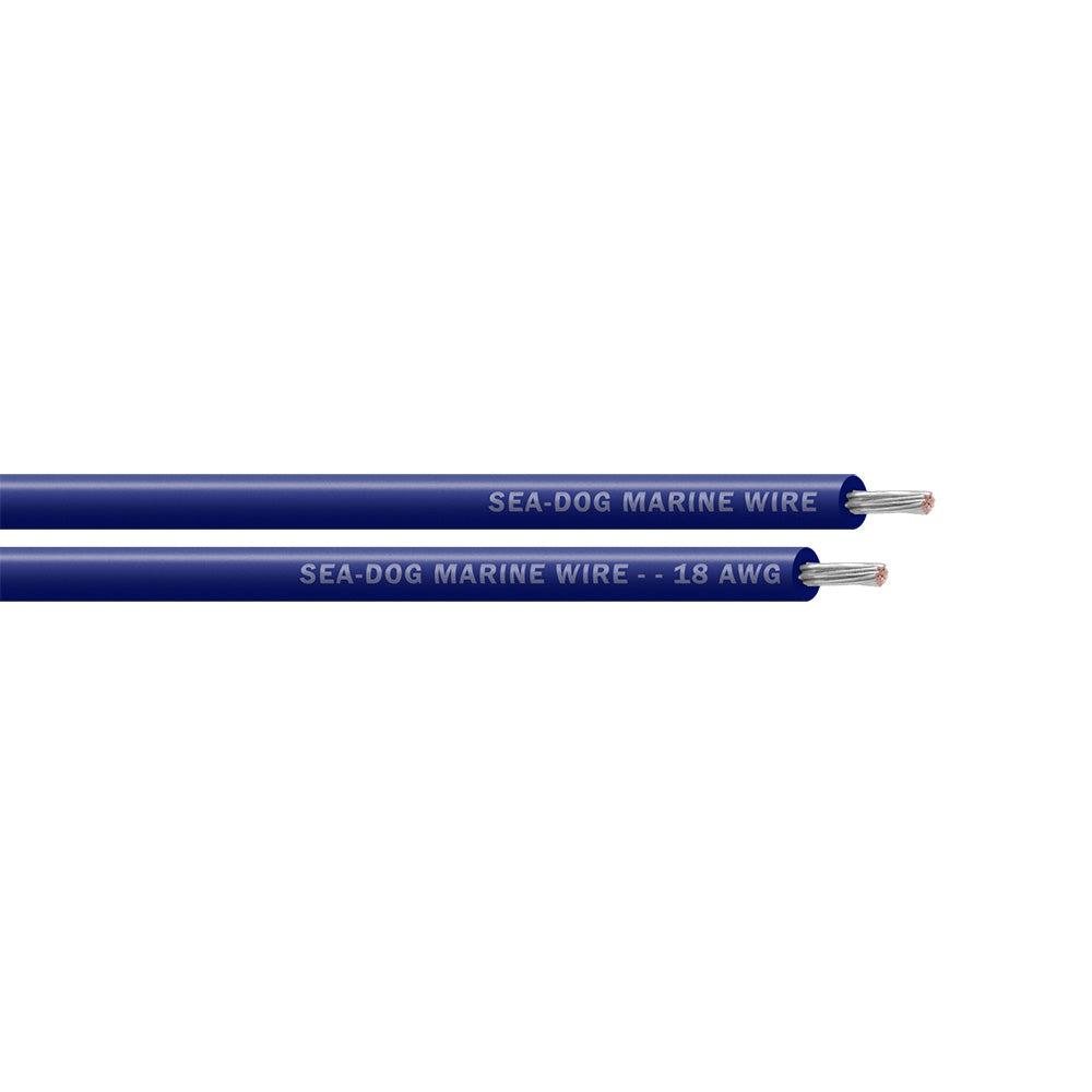 Sea-Dog 18 AWG Dark Blue Primary Wire - 1000' [8018069] Sea-Dog