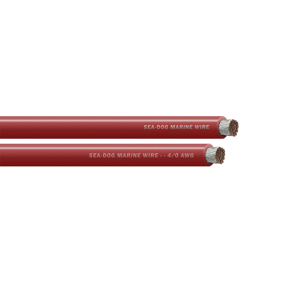 Sea-Dog 4/0 AWG Red Battery Cable - 100' [8041022] Sea-Dog