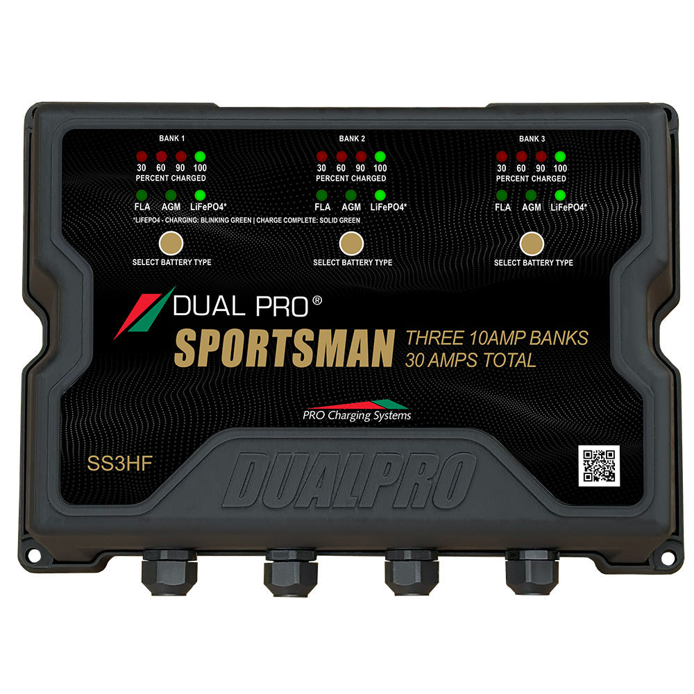 Dual Pro Sportsman Series HF Battery Charter - 30 Amp - 3 Bank [SS3HF] Dual Pro