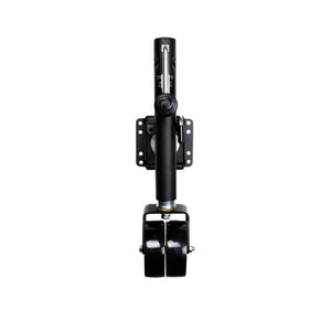 Powerwinch Select Series Jack - 1500lb, Weld-On, Double Wheel, Carbon Black [21400-J-1500-W2-B-R] Powerwinch