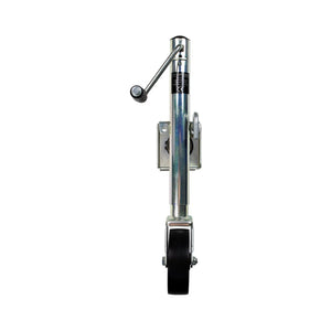 Powerwinch Utility Series Jack - 1200lb, Weld-On, Single Wheel, Zinc [21500-J-1200-W1-Z-R] Powerwinch