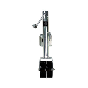 Powerwinch Utility Series Jack - 1500lb, Weld-On, Double Wheel, Zinc [21500-J-1500-W2-Z-R] Powerwinch