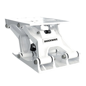 Shockwave S5-AL Suspension Base - White [SW-07823-W] Shockwave Seats