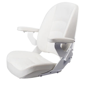 Shockwave S5 Corbin Mid-Back Seat - Storm White [SW-04920-W] Shockwave Seats