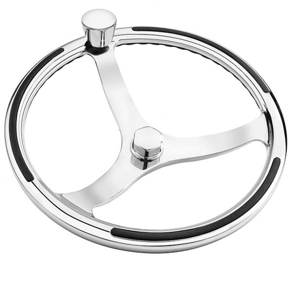 Schmitt Primus 15.5 Stainless Steel Steering Wheel [7421521FGK] Schmitt Marine