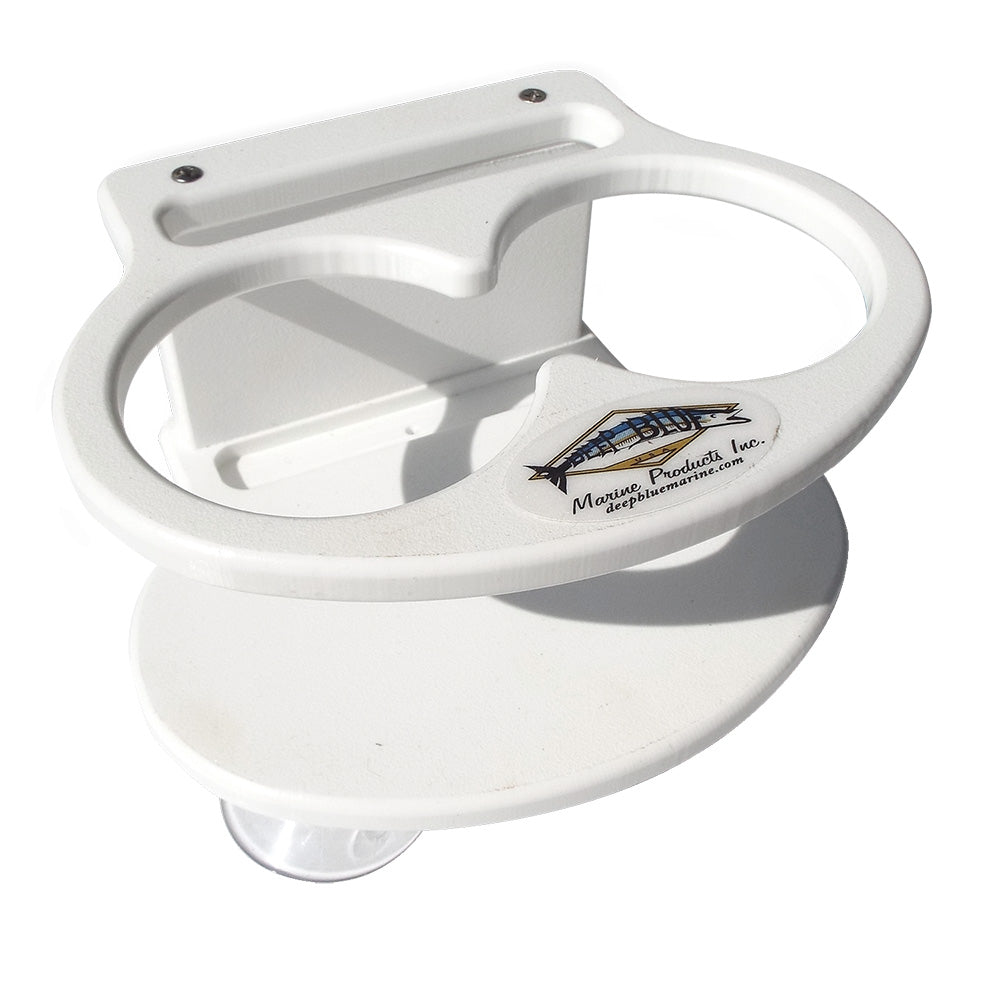 Deep Blue Marine Double Slim Can Drink Holder  Cell Phone - White [DSD-CELL] Deep Blue Marine