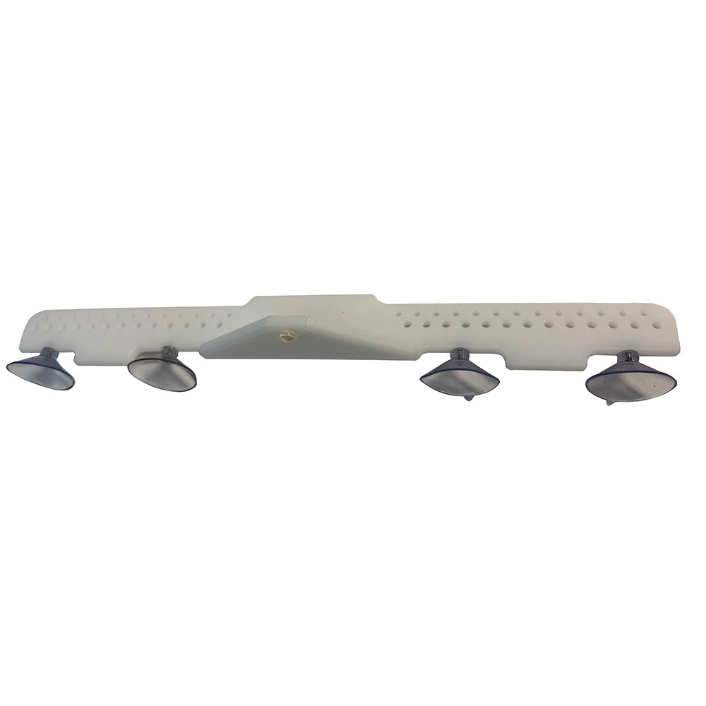 Deep Blue Marine 18" Acrylic Lure Rack - Suction Cup Mount - White [LR-18] Deep Blue Marine