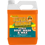 Star brite Super Orange Citrus Boat Wash  Wax - Fresh  Salt Water - 1 Gallon [94600] Star brite
