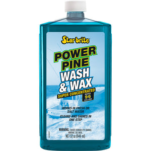 Star brite Power Pine Boat Wash  Wax - Concentrated Marine Grade Formula - 32 oz [94732] Star brite
