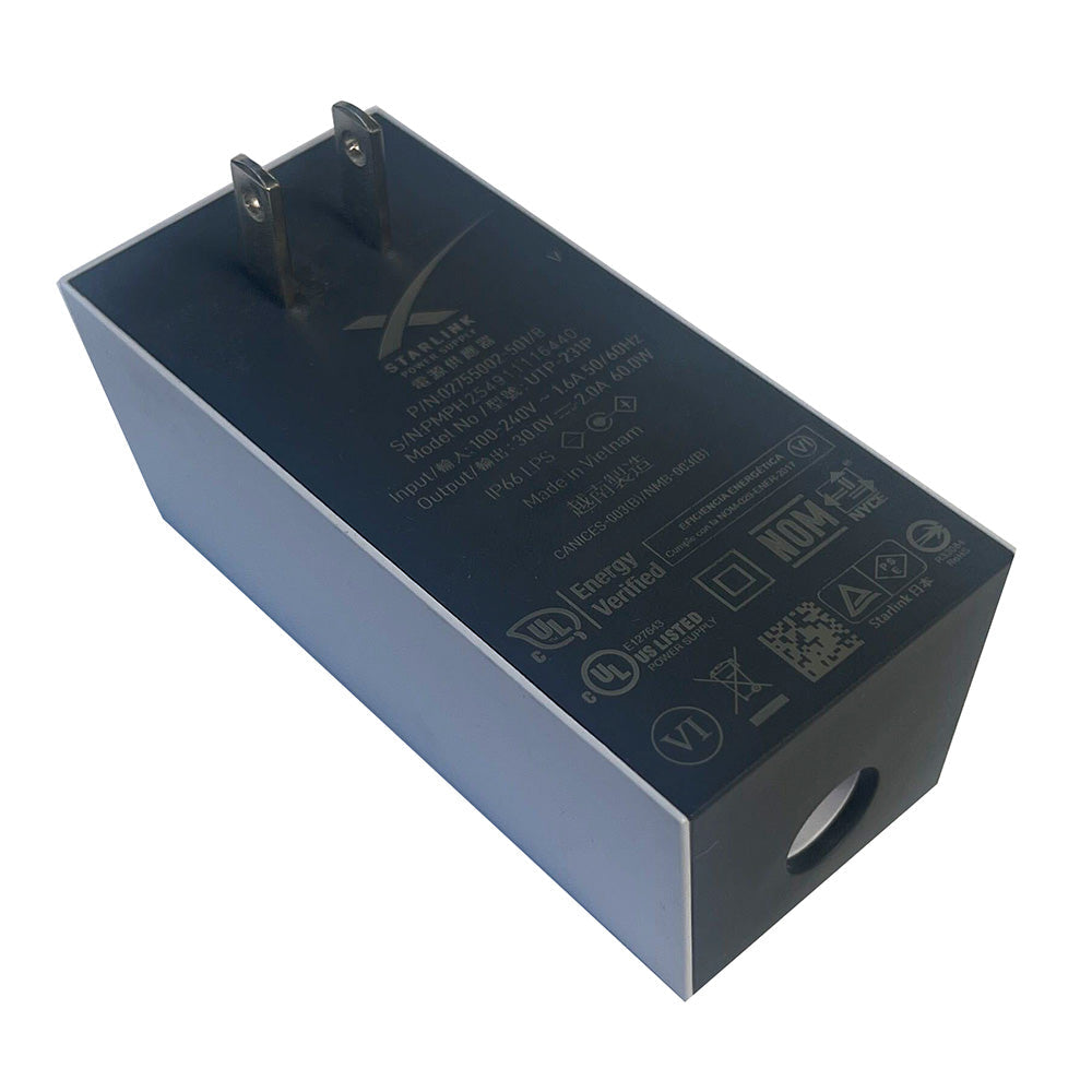 KVH Starlink Mini Replacement Power Supply - No Cables [19-1271-14] KVH