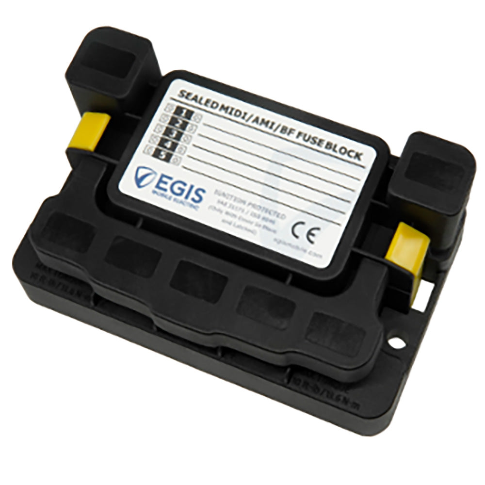 Egis 150A Dual Stud Common Busbar - 20 Screw w/Cover [6151-220] Egis Mobile Electric