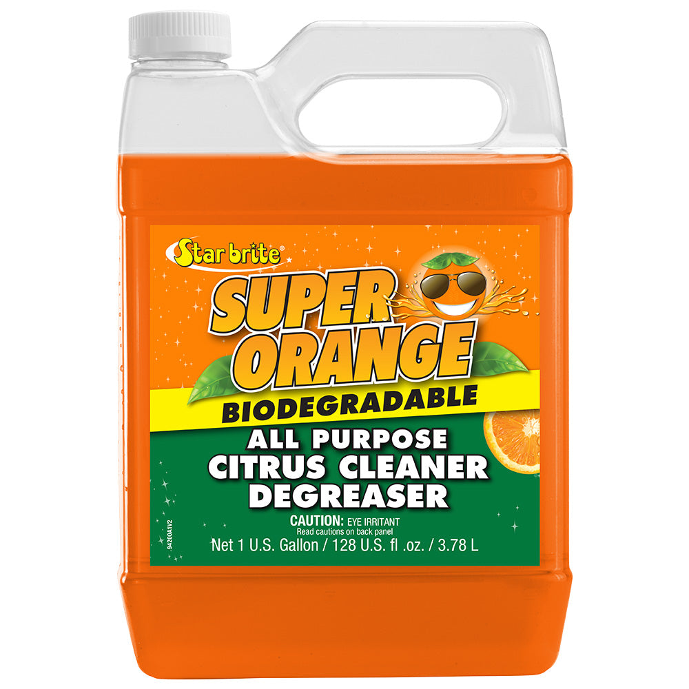 Star brite Super Orange All Purpose Citrus Cleaner Degreaser - 1 Gallon [94200] Star brite