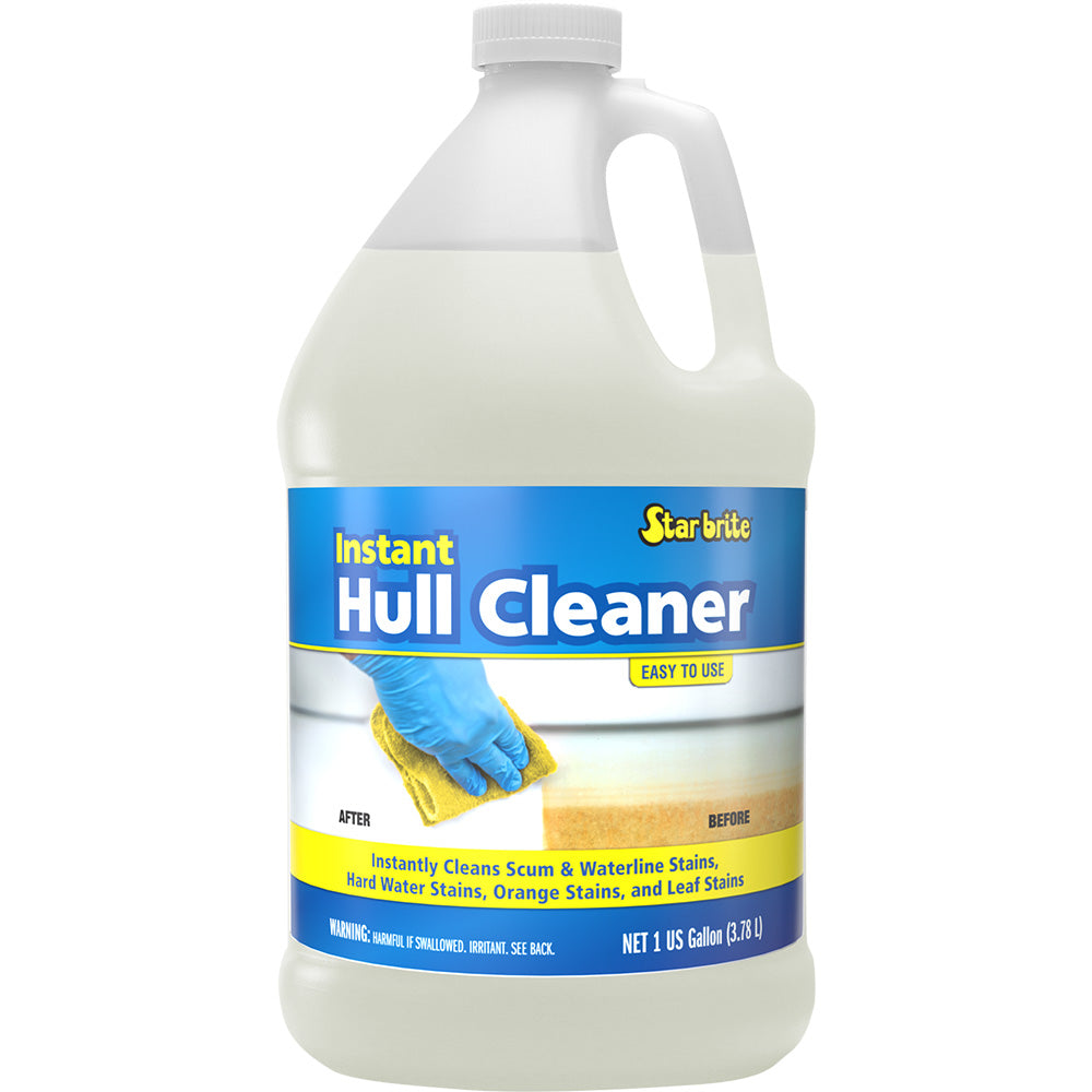 Star brite Instant Hull Cleaner - Wipe On, Rinse Off Formula - 1 Gallon [81700] Star brite