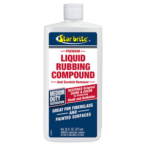 Star brite Liquid Rubbing Compound f/Medium Oxidation - 16 oz [81316] Star brite