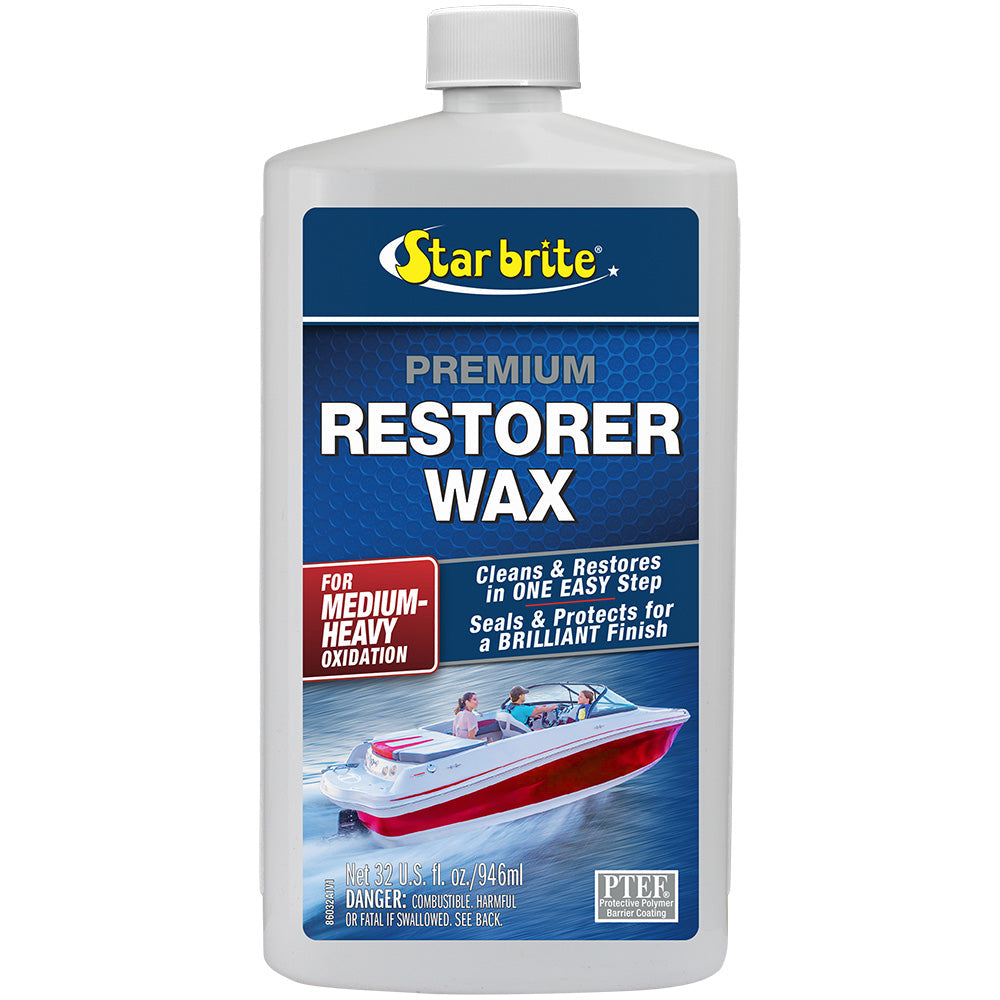 Star Brite Premium Restorer Wax f/Medium to Heavy Oxidation - 32 oz [86032] Star brite