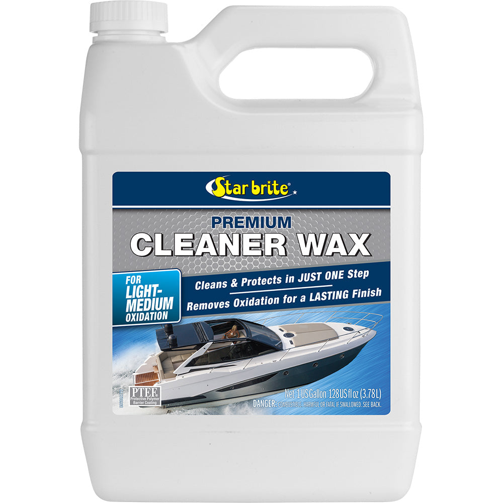 Star brite Premium Cleaner Wax - One-Step - 1 Gallon [89600] Star brite