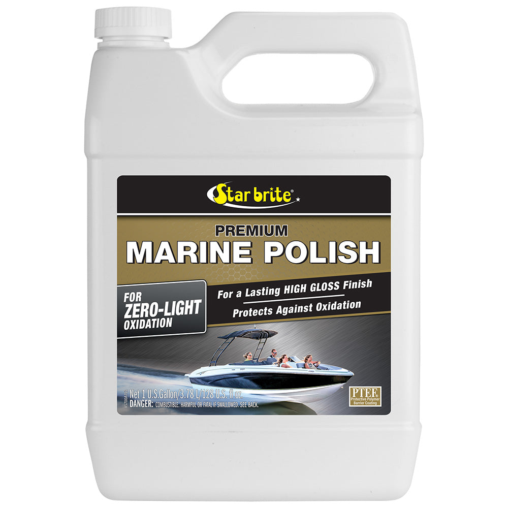 Star brite Premium Marine Polish - UV Protection  High Gloss Finish - 1 Gallon [85700] Star brite