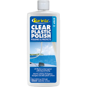 Star brite Clear Plastic Polish - Step 2 - 8 oz [87308] Star brite