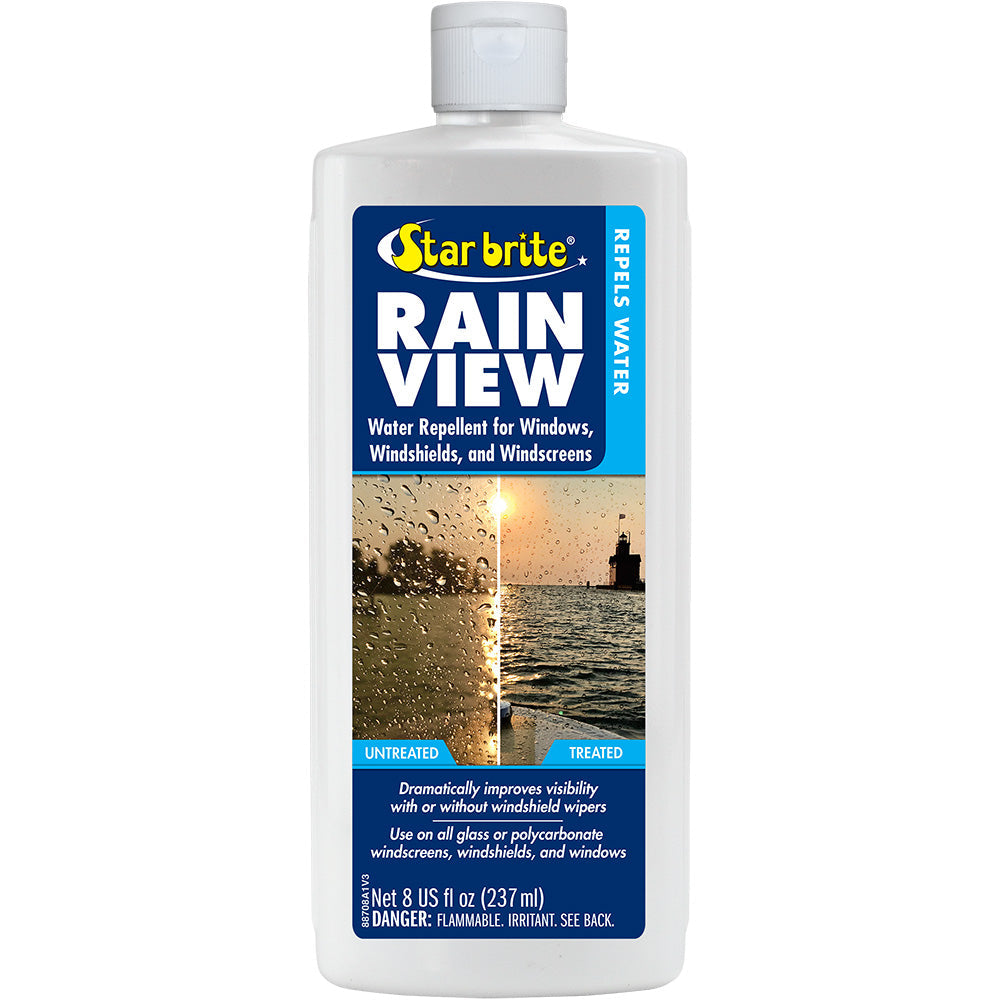 Star brite Rain View - Rain Repellent f/Windshields  Windows - 8 oz [88708] Star brite