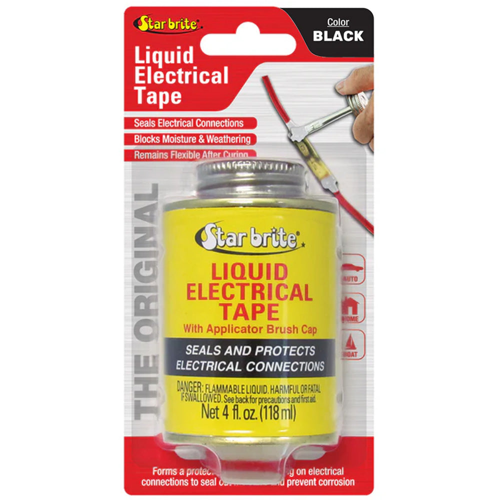 Star Brite Liquid Electrical Tape - Black - 4 oz [84104] Star brite