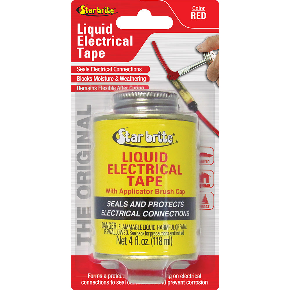 Star brite Liquid Electrical Tape - Red - 4 oz [84105] Star brite