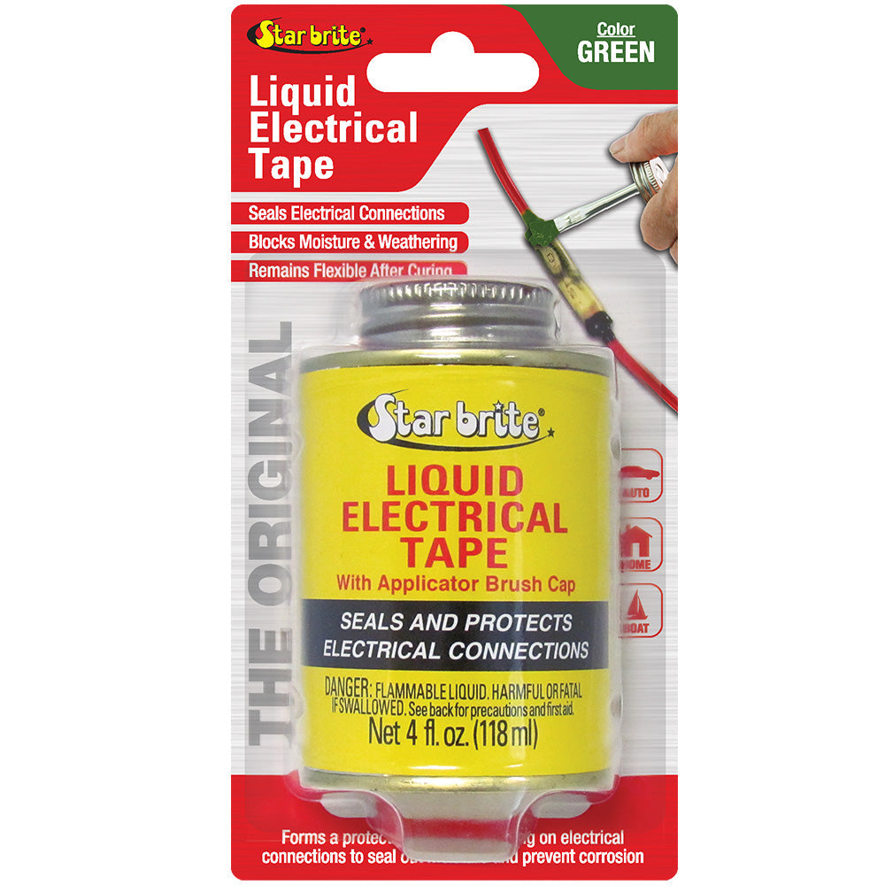 Star brite Liquid Electrical Tape - Green - 4 oz [84106] Star brite