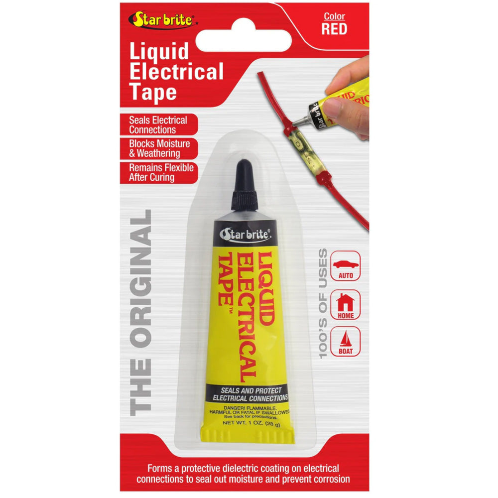 Star brite Liquid Electrical Tape - Red - 1 oz [84155] Star brite