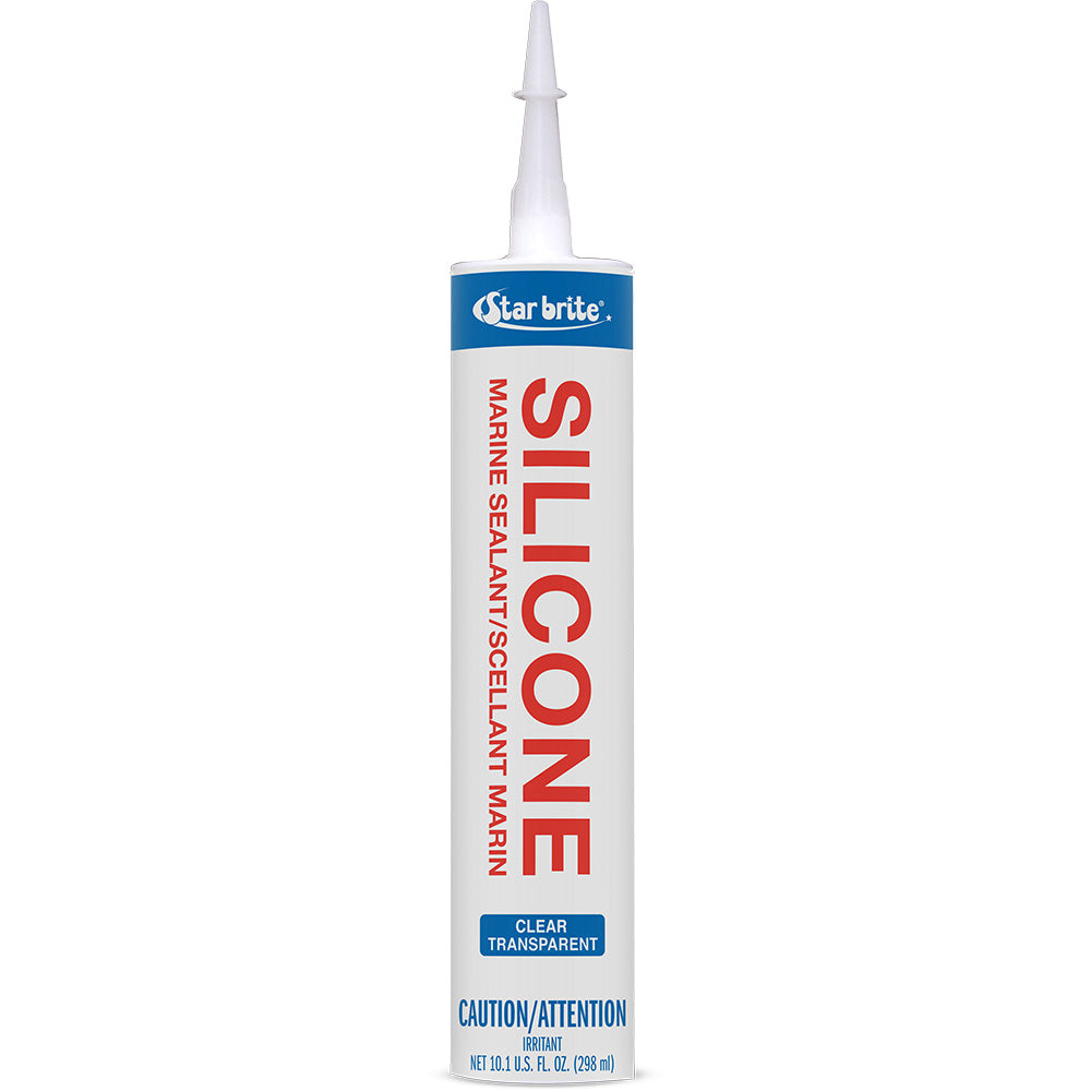 Star brite Marine Silicone Sealant - Clear - 10.3 oz [82122] Star brite