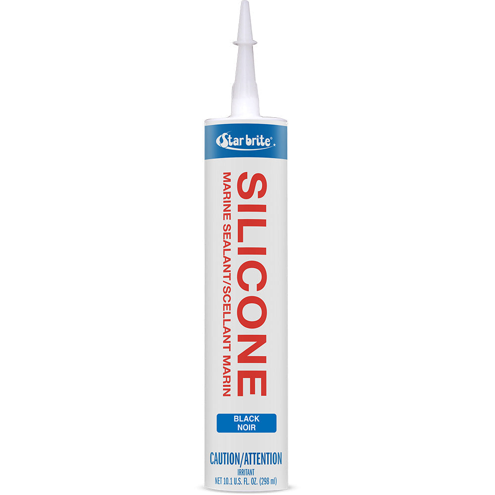 Star brite Marine Silicone Sealant - Black - 10.3 oz [82123] Star brite