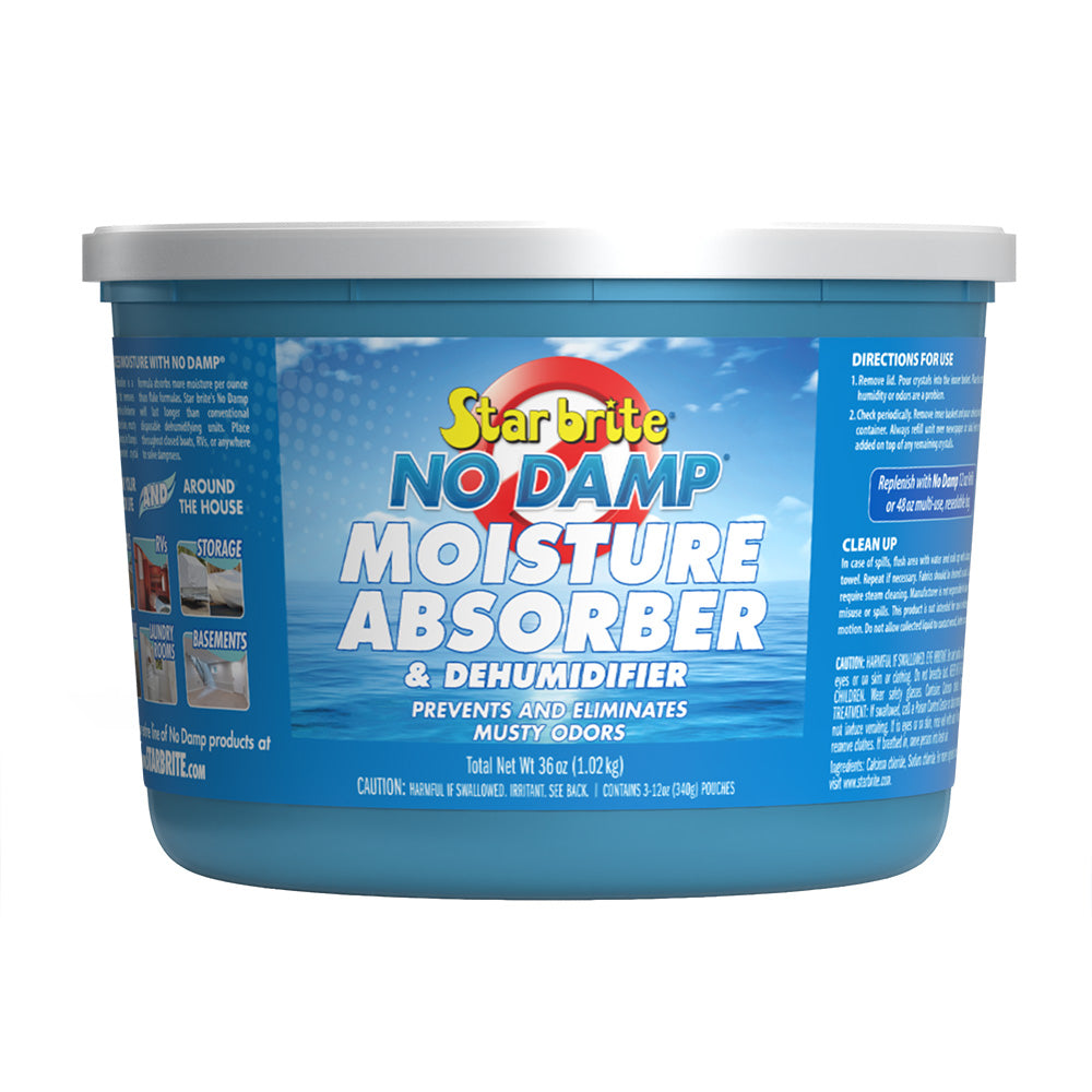 Star brite No Damp Moisture Absorber  Dehumidifier - 36 oz [85401] Star brite