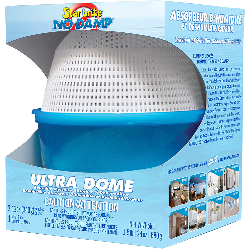Star brite No Damp Ultra Dome Absorber  Dehumidifier - 24 oz [85460] Star brite