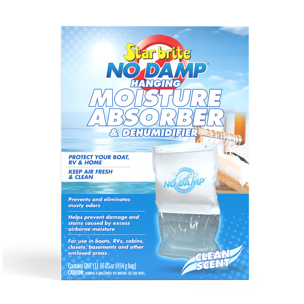 Star brite No Damp Moisture Absorber  Dehumidifier Hanging Bag - 16 oz [85470] Star brite