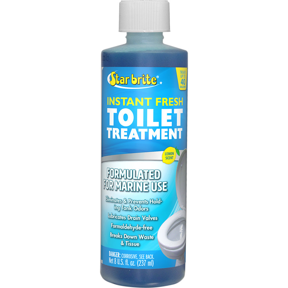 Star brite Instant Fresh Toilet Treatment - Lemon Scent - 8 oz *6 Pack [71761] Star brite