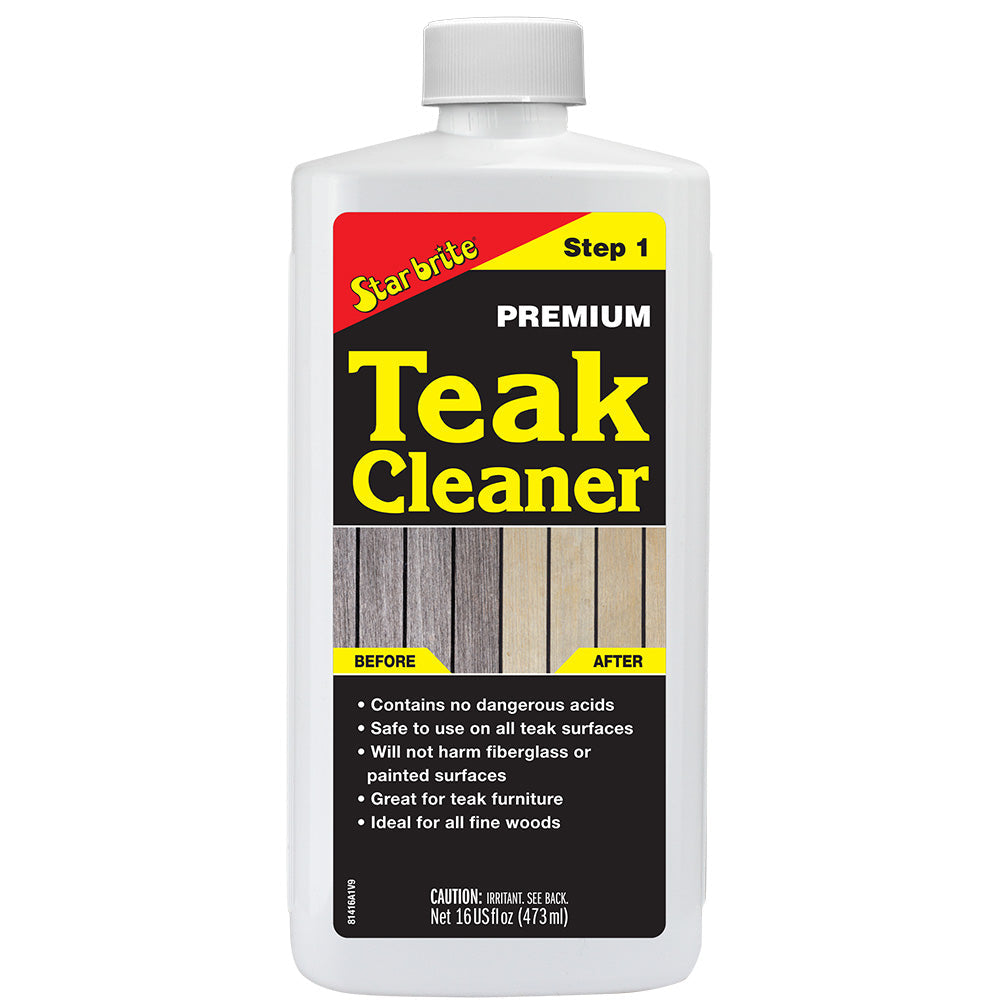 Star brite Premium Outdoor Teak Cleaner - Step 1 - 16 oz [81416] Star brite