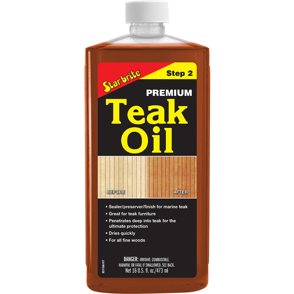 Star brite Premium Golden Teak Oil - 16 oz [85116] Star brite