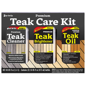 Star brite Premium Teak Care Kit - 16 oz [81216] Star brite