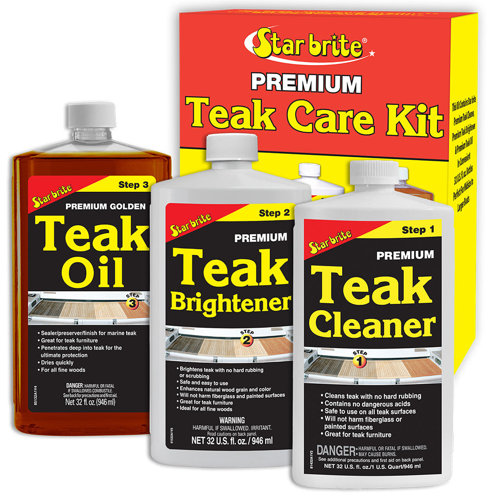 Star brite Premium Teak Care Kit - 32 oz [81202] Star brite