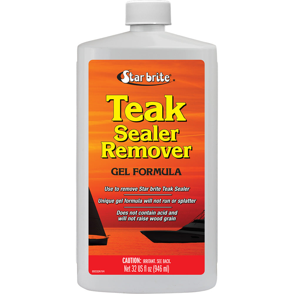 Star brite Teak Sealer Remover - Gel Formula - Citrus Scent - 32 oz [89332] Star brite