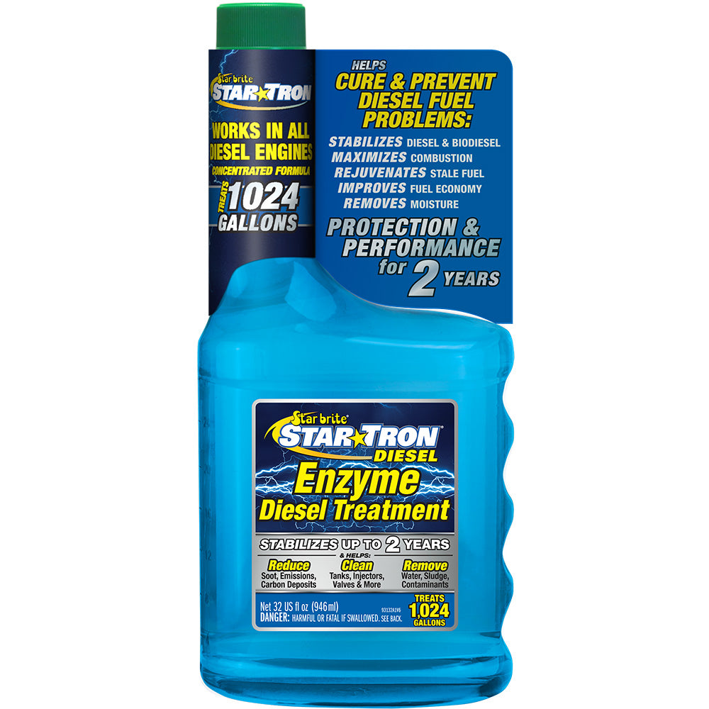 Star Brite Star-Tron Diesel Enzyme Fuel Treatment - 32 oz [93132] Star brite