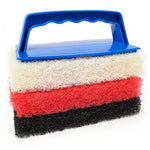 Star brite Large Multi-Texture Scrub Pad Kit w/Interchangeable Handle [42023] Star brite