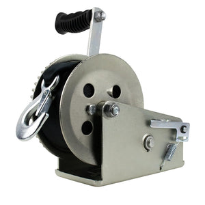 Powerwinch Utility Series Winch 2,000lb, 2 Speed, 8" Crank Arm - Zinc [21500-W-2000-8-Z-R] Powerwinch