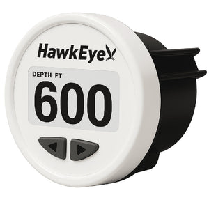 HawkEye DepthTrax Edge In-Dash Depth Finder - HD Color Display - 600' Max Depth - TM Transducer [DT3BX-TM] HawkEye