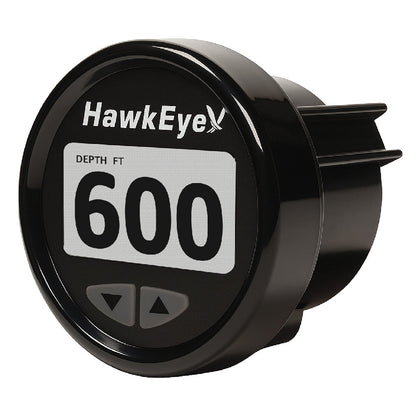 HawkEye DepthTrax Edge In-Dash Depth Finder - HD Color Display - 600' Max Depth - TM Transducer [DT3BX-TM] HawkEye