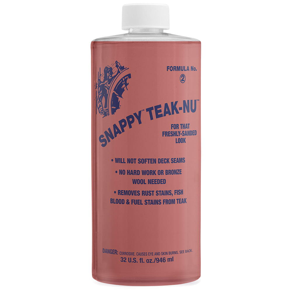 Snappy Teak-Nu Formula No. 2 - 32 oz [STN-Q2] Snappy Teak-Nu