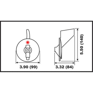 Performance Metals Yamaha Trim Tab Anode 150-200hp Counter Rotating [00181A] Performance Metals
